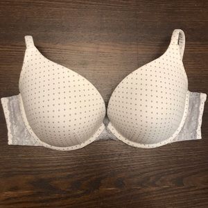 Lane Bryant Cacique Cotton Boost Plunge Bra 42D